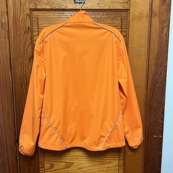 Clique orange jacket with reflective piping on back of jacket. Women’s XL - Picture 3 of 11